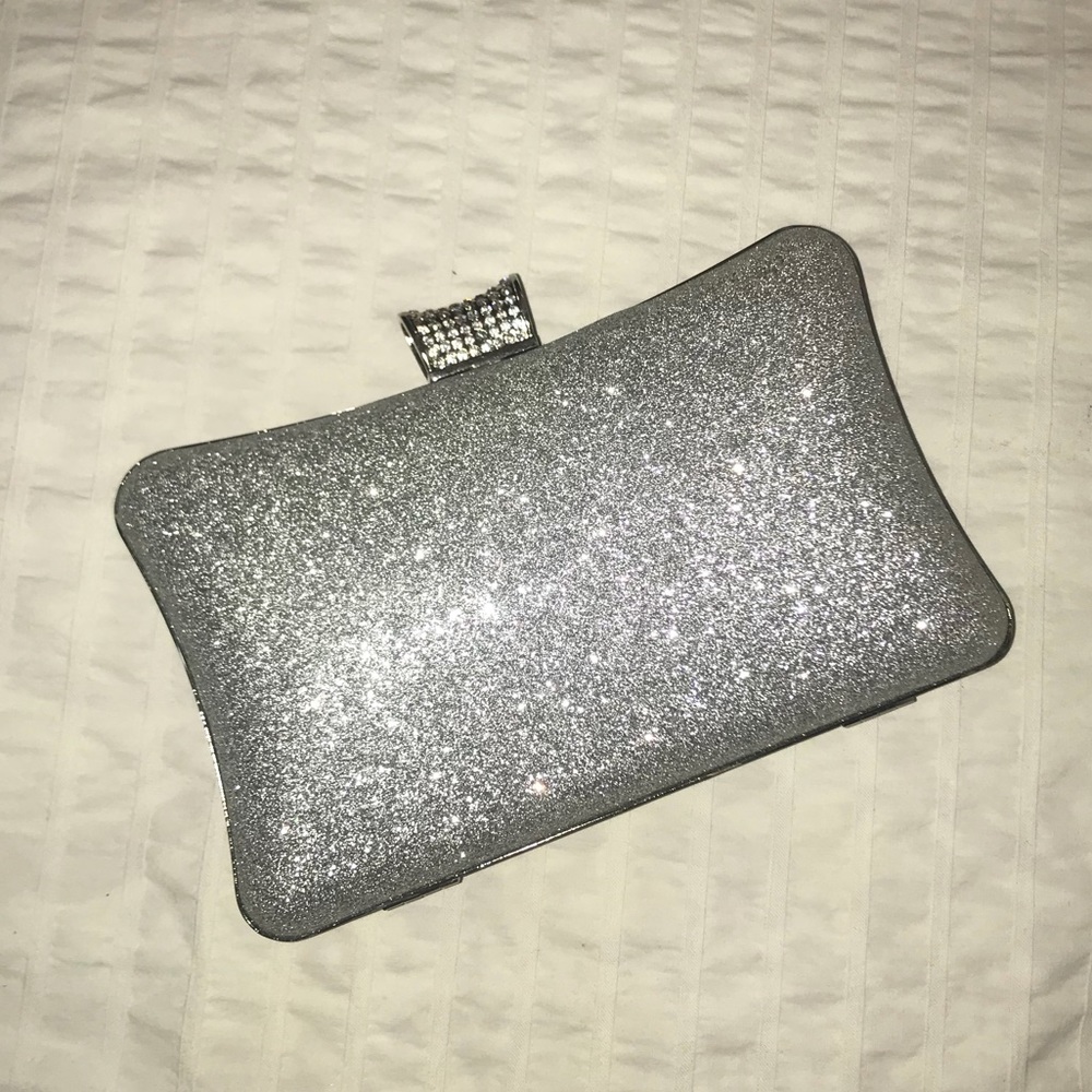 Sparkly Clutch with Strap